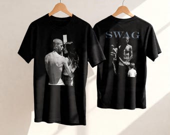 ジャスティン・ビーバー SWAG シャツ、ビーバー Swag 両面 T シャツ、ジャスティン・ビーバー グラフィック シャツ、Swag アルバム T シャツ、ヴィンテージ ビーバー シャツ