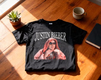 Justin Bieber Funny Shirt, Bieber Meme Tee, Justin Bieber Graphic Shirt, Funny Bieber Shirt, Vintage Bieber Tee, Pop Star Meme Shirt