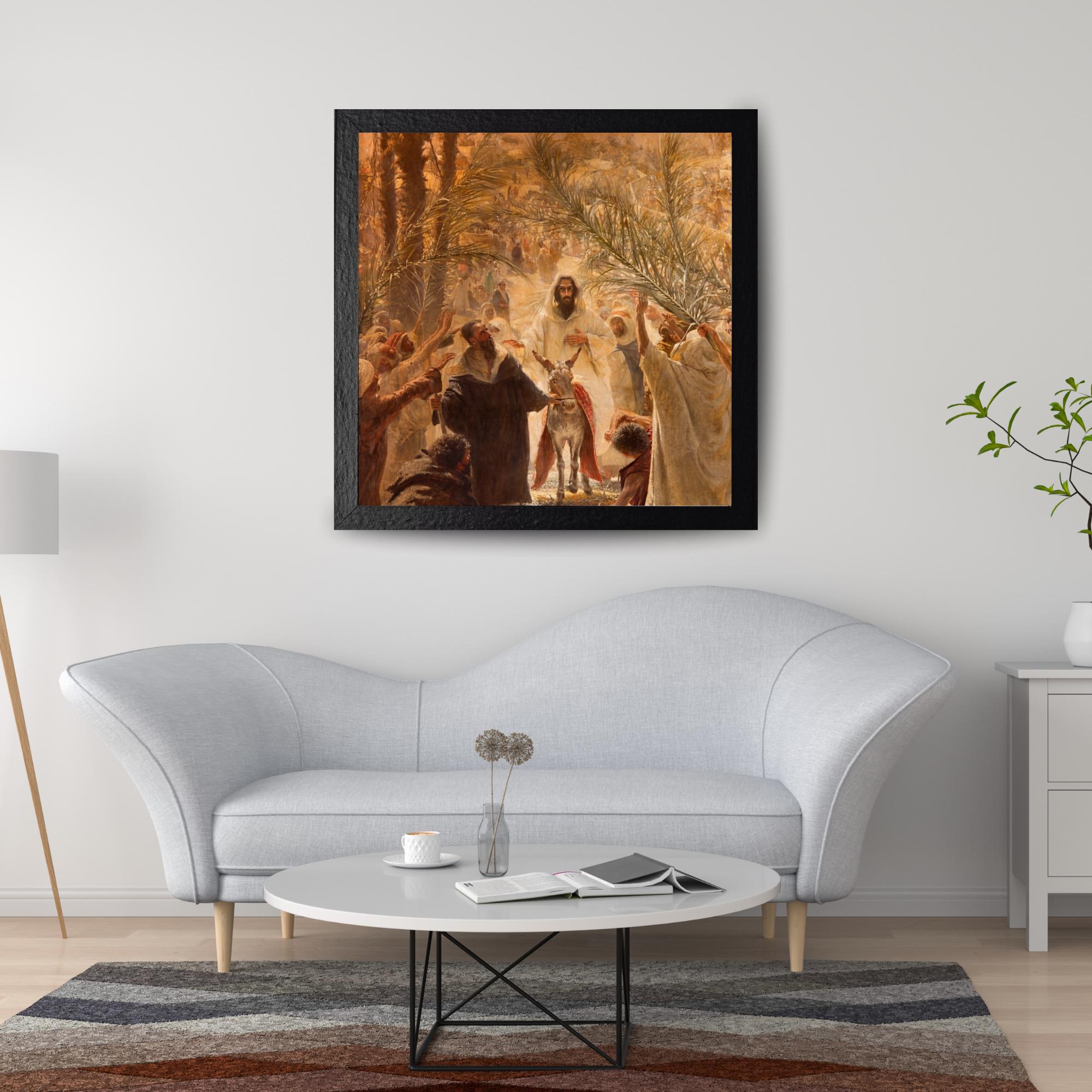 Palm Sunday Wall Art | Jesus Triumphal Entry Digital Download ...