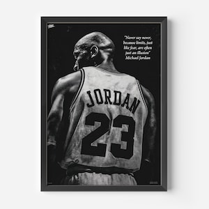 Michael jordan wings poster - Etsy 日本