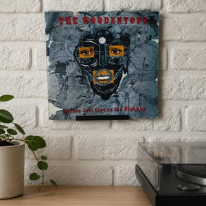 3D-tryckt vägghållare för vinylskivor | LP-albumdisplay | Minimalistisk väggmontering | Flytande skivdisplay