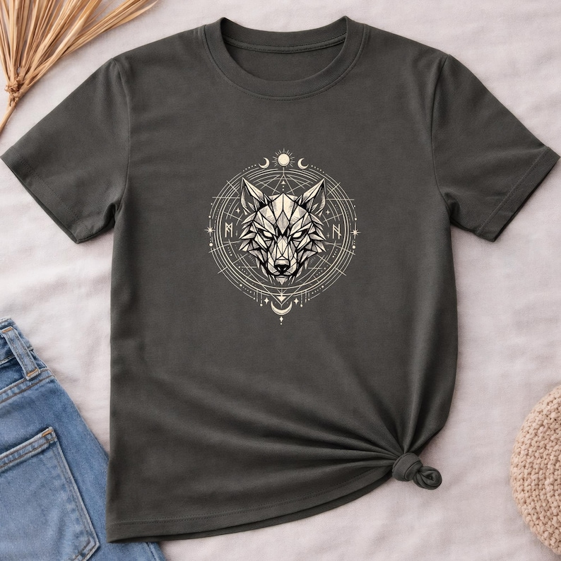 White Wolf Fantasy Gamer T-Shirt