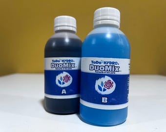 ToDo Hydro DuoMix A-B Nutriente de dos partes, fórmula para el crecimiento de plantas, verduras + regalo