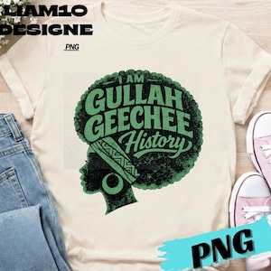 i am gullah geechee history PNG: Afro Heritage Gullah Geechee Pride png, African Culture png Digital Art (Digital Download)