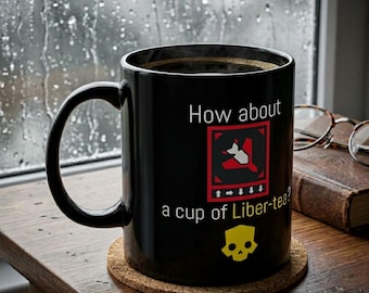 ¿Qué tal una taza de té de la libertad? Taza / Helldivers 2, Ministerio de Defensa