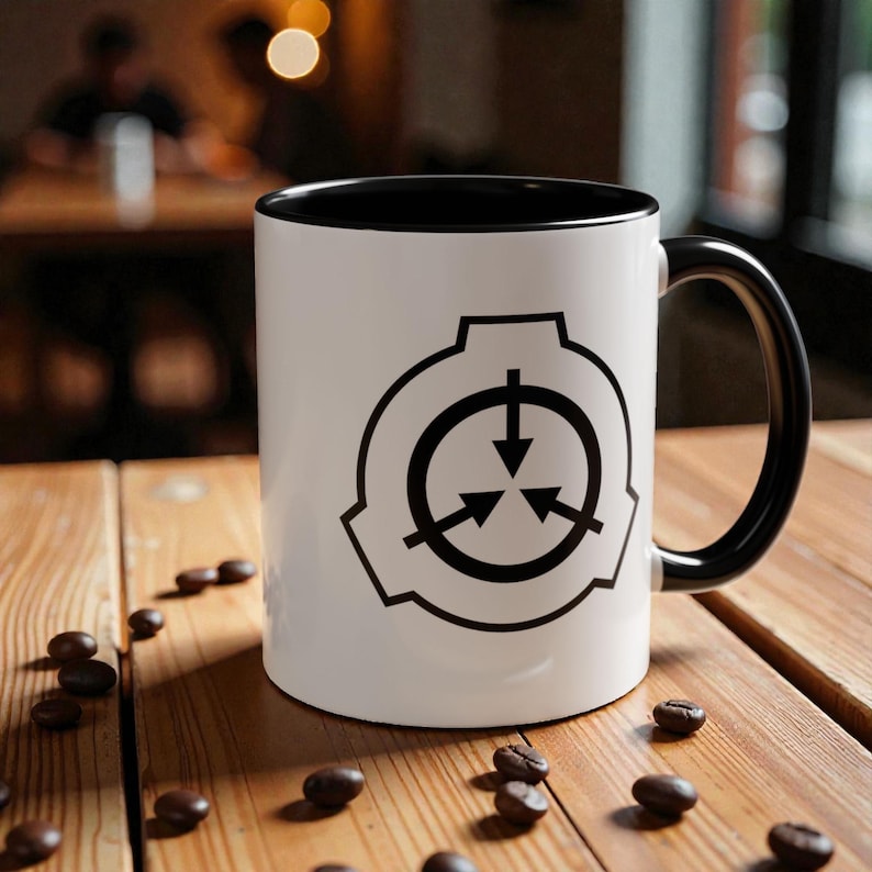 SCP Foundation Researcher Mug | Sci-Fi Horror Logo Coffee Cup (11oz) image 5
