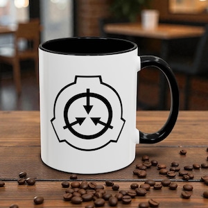 SCP Foundation Researcher Mug | Sci-Fi Horror Logo Coffee Cup (11oz) image 3