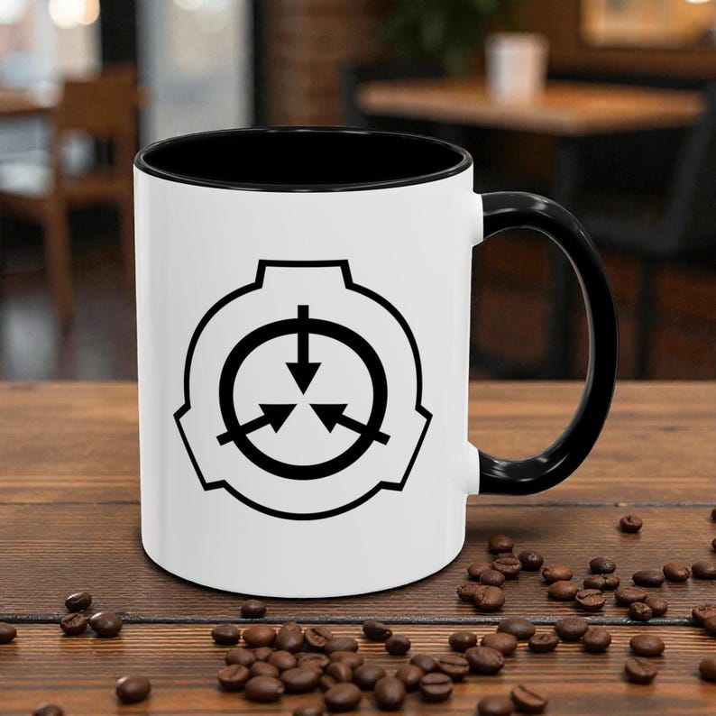SCP Foundation Researcher Mug | Sci-Fi Horror Logo Coffee Cup (11oz) image 3