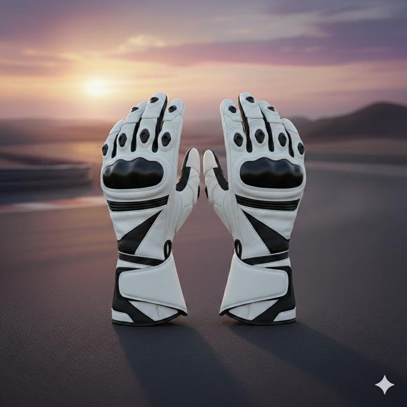 Custom Leather Motorbike Suit | CE Armored, Personalized Race Gear image 3