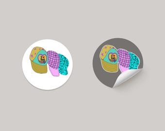 Patterned Baseball Cap Trio Illustration, Stars, Plaid, Floral (300 DPI PDF, Commercial Use)