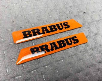 Moulure latérale orange Brabus pour Mercedes G Wagon