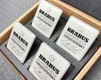 Brabus Masterpiece Superwhite Seat Inserts Set For Mercedes Benz Interior
