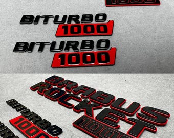 Brabus Rocket 1000 pour Mercedes GT 2026 Jeu complet d'écussons et d'écussons