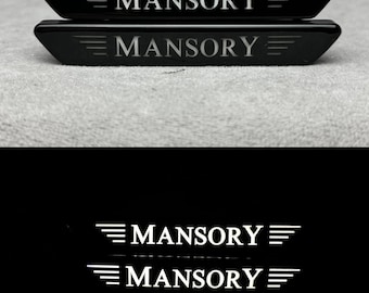 Mansory led-lichtemblemen set voor Lamborghini