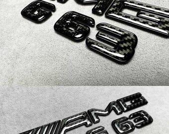 Tail Amg G63 carbon embleem voor Mercedes Benz G-klasse