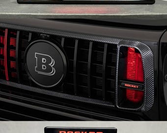 Insigne LED Brabus Rocket sur la calandre pour Mercedes classe G tous modèles