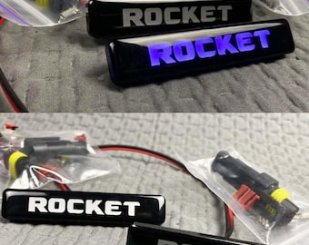 Brabus Fender Led Inserts Rocket Set De Couleur Bleue