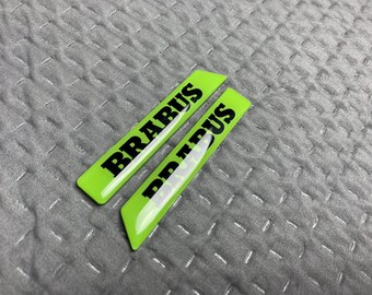 Inserts de moulure latérale verts Brabus pour Mercedes-Benz Classe G
