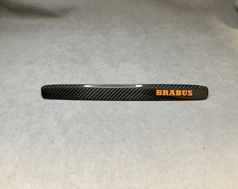 Brabus dashboard handgreepafdekking in oranje koolstofvezel voor Mercedes-Benz G-Klasse W464 W465