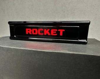 Emblème de calandre LED G Wagon Rocket : style Brabus illuminé, W463a W464 W465 G63