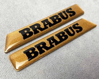 Inserts latéraux de carrosserie Brabus en bronze pour Mercedes Classe G