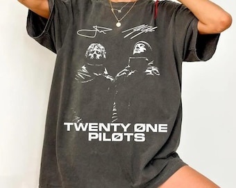 Vintage Twenty One Pilots Comfort Color Shirt, Twenty One Pilots Merchandise, Clancy Album Tour, Joseph, Josh Dun, Clancy Tour Breach Shirt 2025