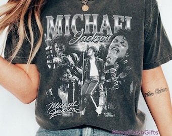 Michael Jackson Vintage Concert T-Shirt – Retro Music Tour Tee