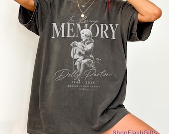 In Loving Memory Dolly Parton Vintage Shirt, Memory of Dolly 1946-2026 Forever In Our Hearts Tee, Country Queen Tribute,Forever Dolly Parton
