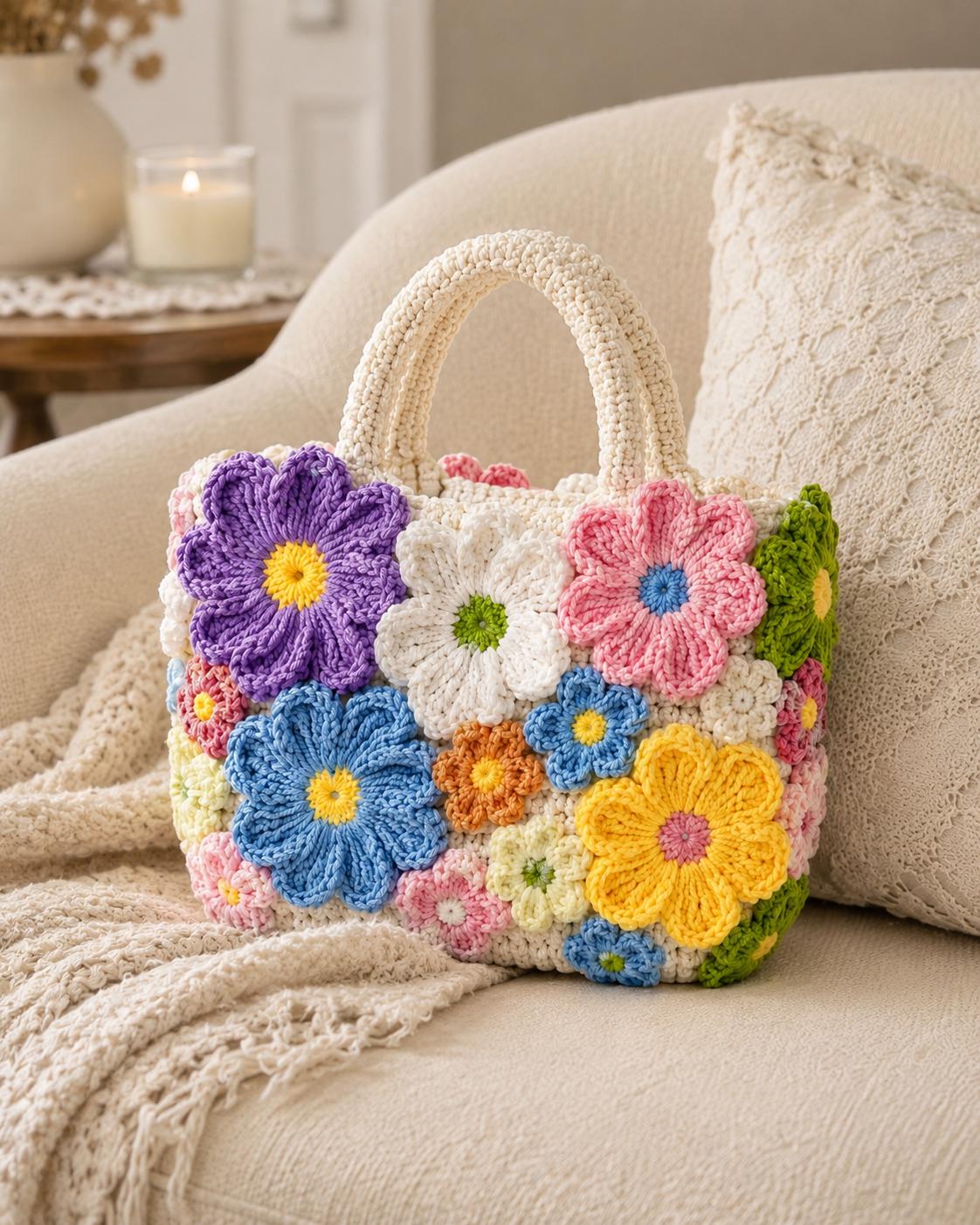 The sak crochet bag - Etsy 日本