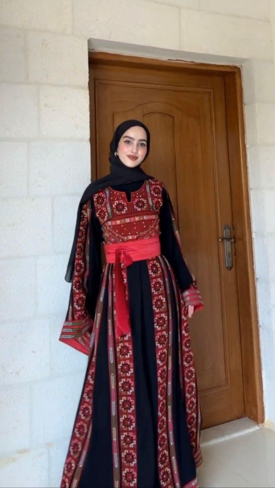 Palestinian Robe Heritage Embroidered Palestinian Dress #122 - Etsy