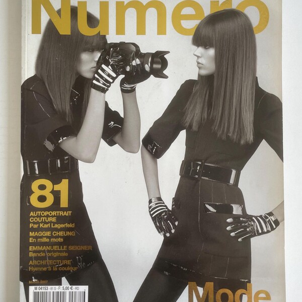 Numéro N 81 Mars 2007 MAGAZINE DE MODE