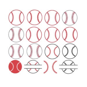 Disegno per ricamo a macchina di baseball, ricamo sportivo, ricamo di gioco, download digitale immediato