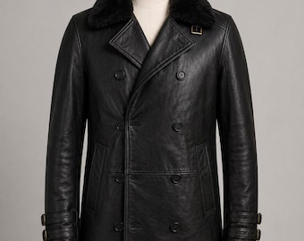 Leon S Kennedy RE9 Jacket, Leon Requiem Black Leather Resident Evil Inspired Cosplay Costume