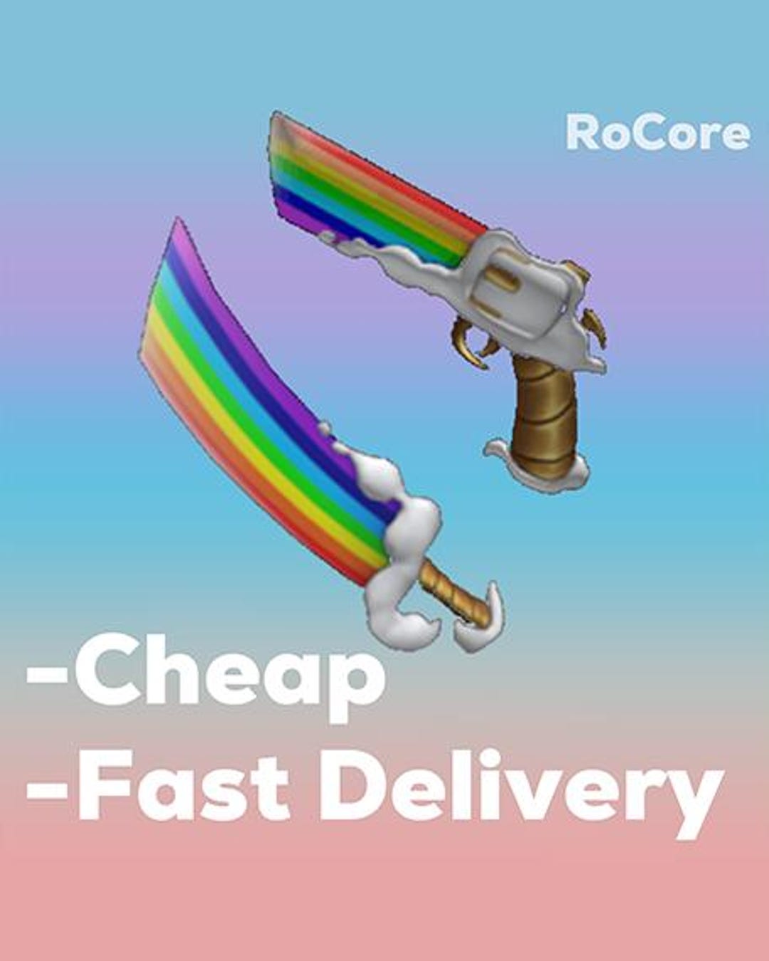 Murder Mystery 2 (MM2) Rainbow Set - Etsy