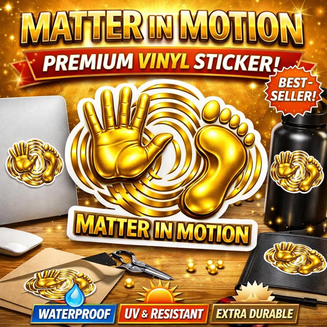 Research In Motion Sticker Matter in Motion Vinyl Sticker, Waterproof UV Resistant (best-seller ...