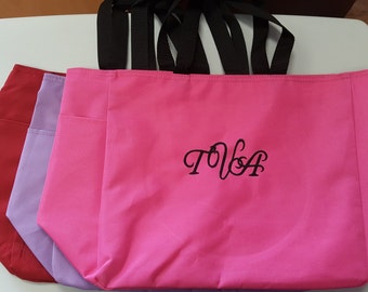 Monogram Tote Bag