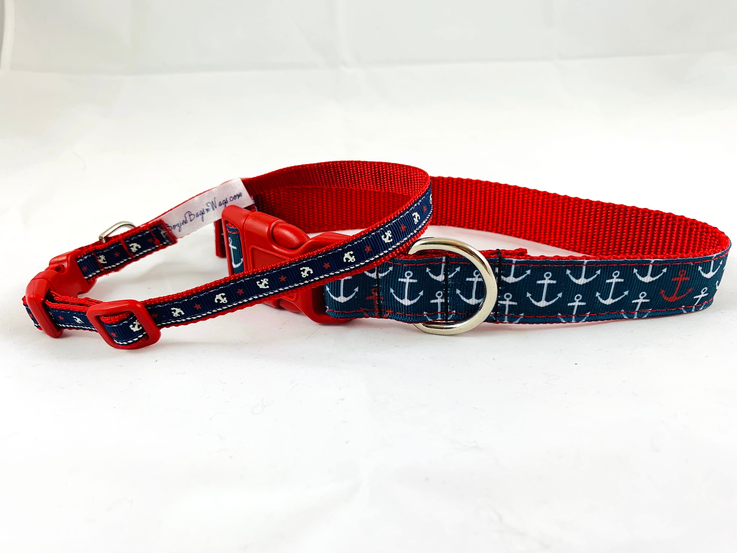 beach themed dog collars