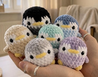 No-Sew Penguin Crochet Pattern | Beginner Amigurumi (PDF)
