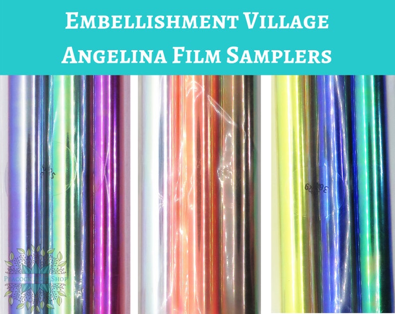 Angelina Film Samplers by Embellishment Village_4 inch by 3 Etsy
