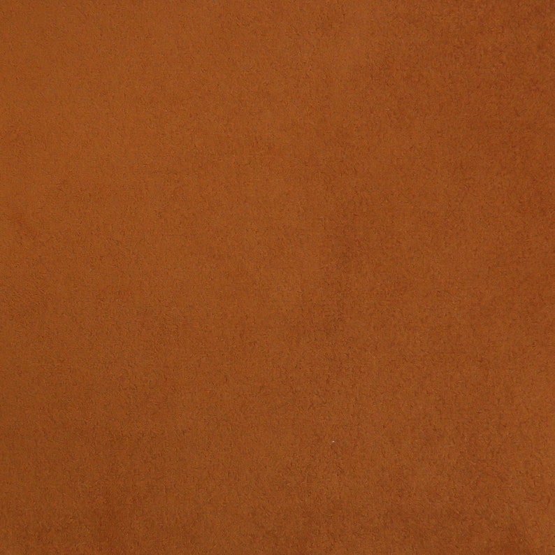 1 sheet 8.5 inch Square Ultrasuede Fabric Clove image 2