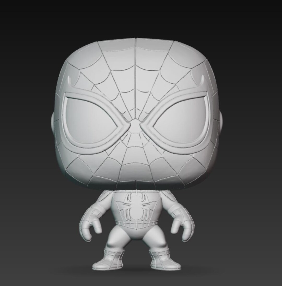 Spiderman 3D Model File : Spiderman STL File , Avengers 3D Model ...