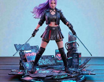 Demon Hunter 3D Model : Rumi 3D Model , Rumi STL File , K-POP 3D Model , Demon Hunter STL File , Anime 3D Model , Demon Hunter Statue Model