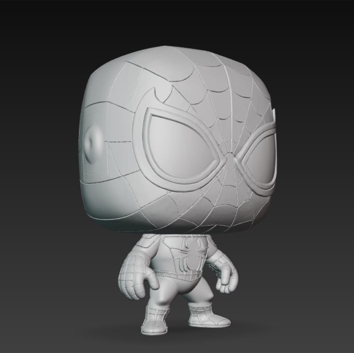 Spiderman 3D Model File : Spiderman STL File , Avengers 3D Model ...