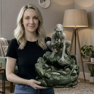 Modelo 3D do Gollum: Arquivo STL do Gollum, Modelo 3D de O Senhor dos Anéis, Modelo de Diagrama de O Senhor dos Anéis, Modelo 3D de Alta Qualidade, Modelo 3D do Smeagol