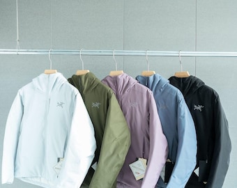 Arcteryx Solano Down Hoody Jacke, Arcteryx Windstopper und Windbreaker