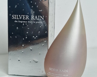 Vintage La Prairie Silver Rain Eau De Parfum Miniature Splash 0.07