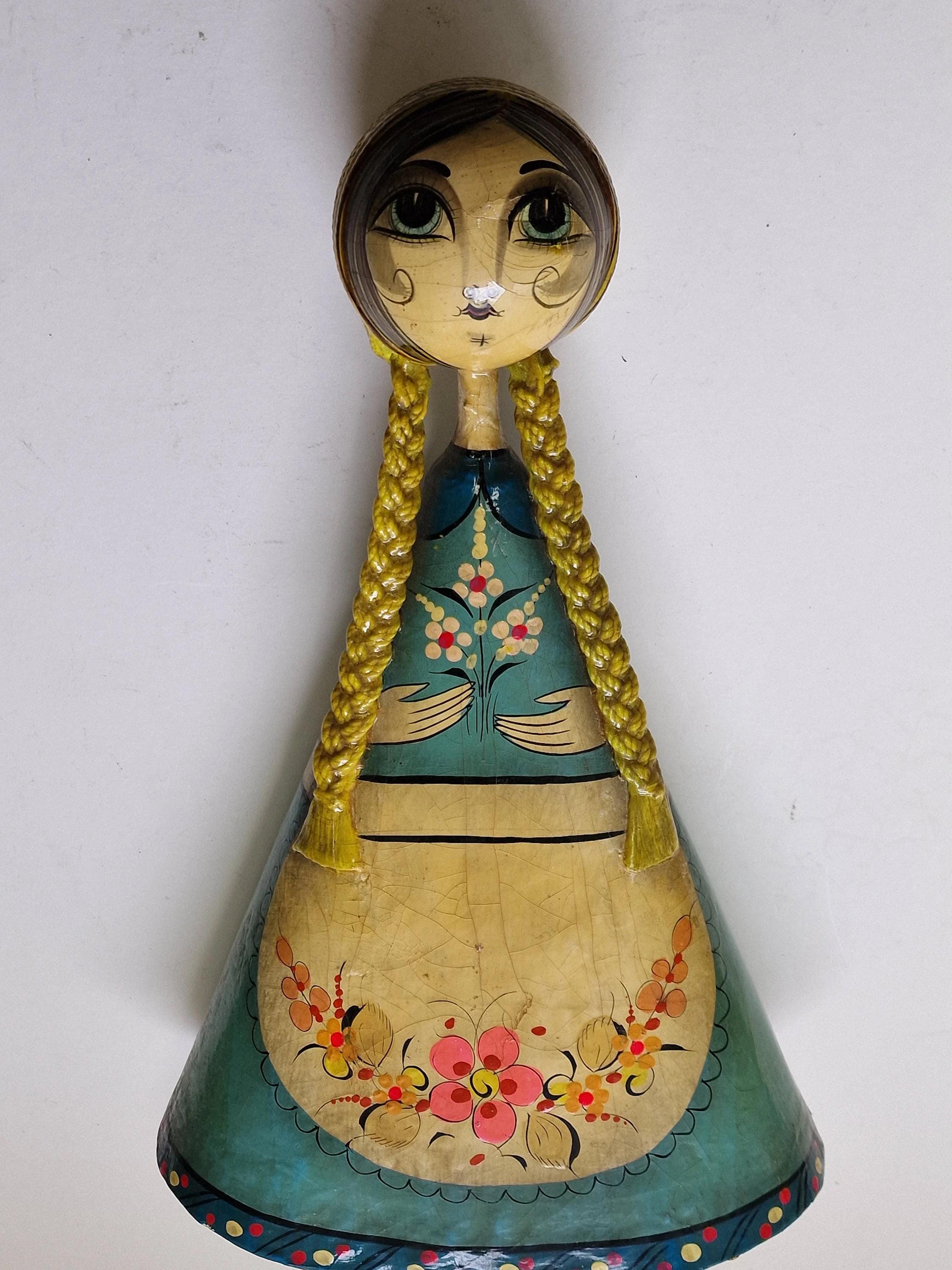 【セルメル】メキシコドールアンティークベーパーマシェ張子70年代イデーアクタス Sermel mexico - Etsy 日本