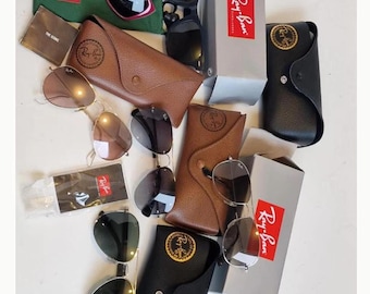 Collection of sunglasses ray ban iconic pilot and wayfarer collectables vintage collection ray ban