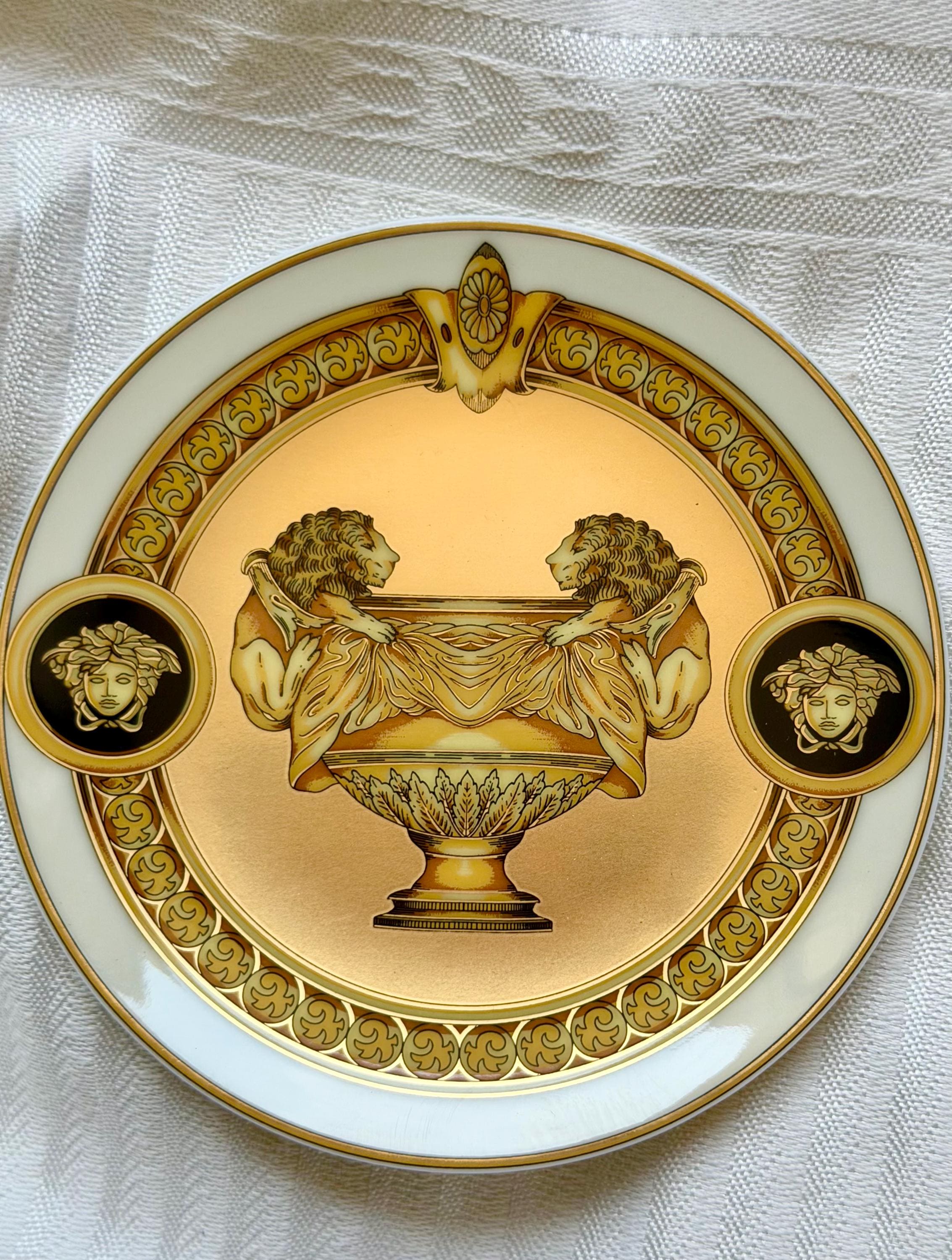 Versace X Rosenthal, Original Rosenthal for Versace Porcelain Tray