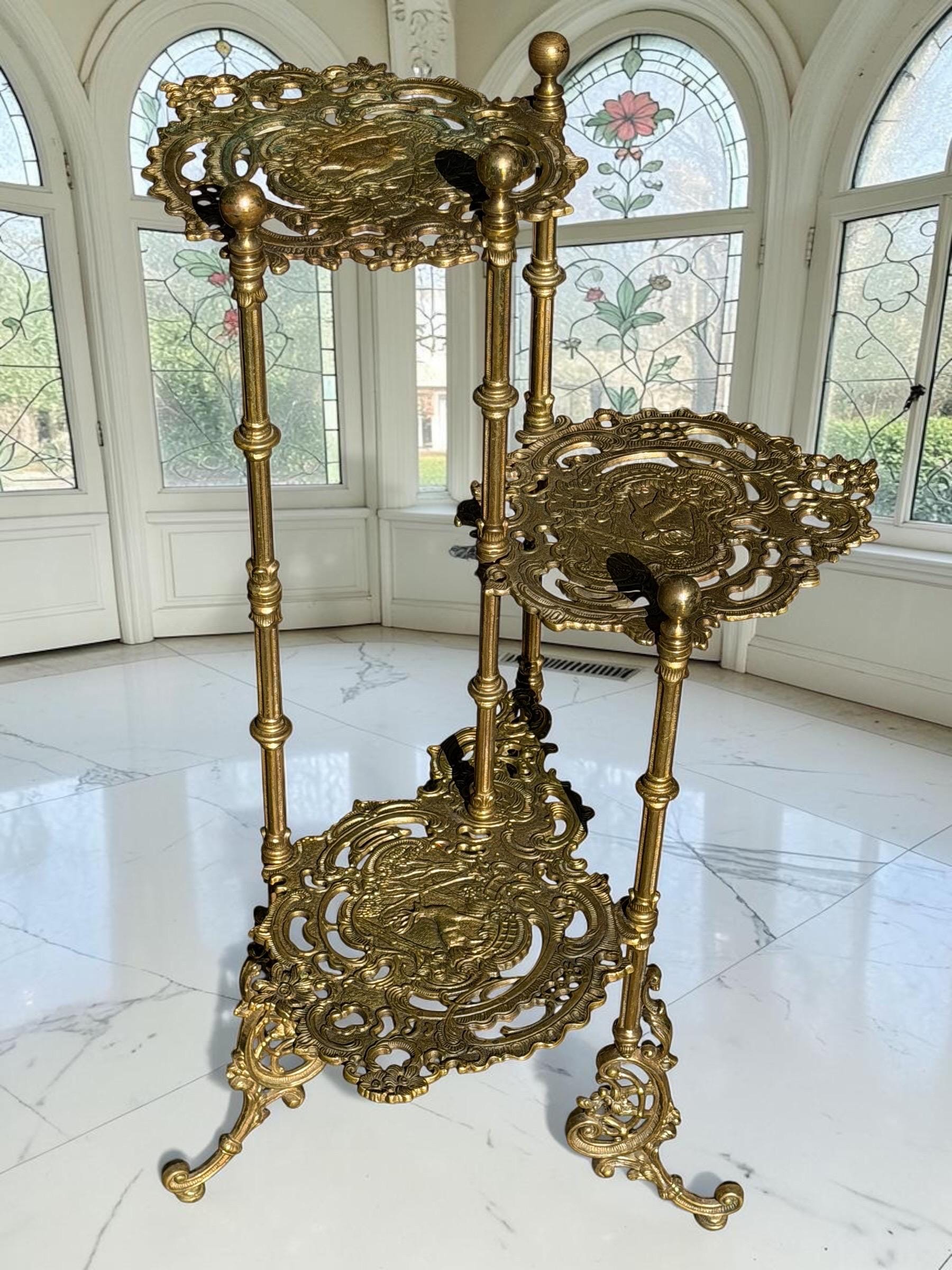 Vintage Italian Plant Stand - Etsy